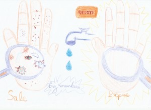 Dessin mains